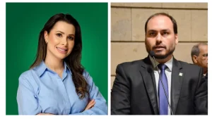 Carol de Toni e Carlos Bolsonaro são eleitos senadores por Santa Catarina