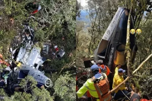 Polícia Científica mobiliza equipe com scanner 3D e drones para periciar queda de helicóptero em Urubici