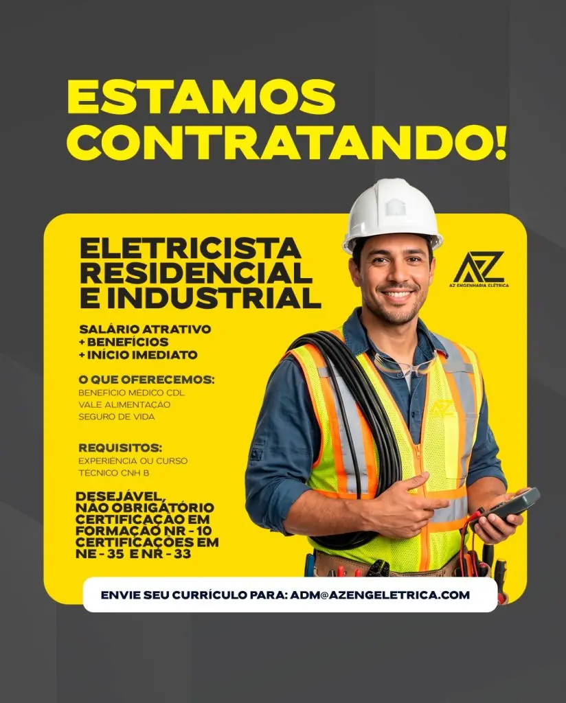 ELETRICISTA RESIDENCIAL E INDUSTRIAL