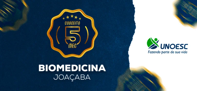 Biomedicina da Unoesc Joaçaba conquista nota máxima em avaliação do MEC
