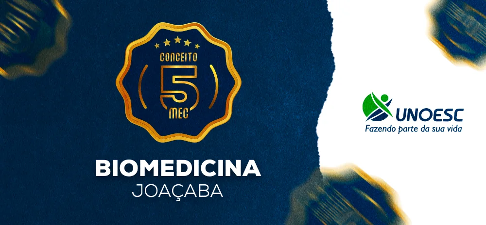 Biomedicina da Unoesc Joaçaba conquista nota máxima em avaliação do MEC