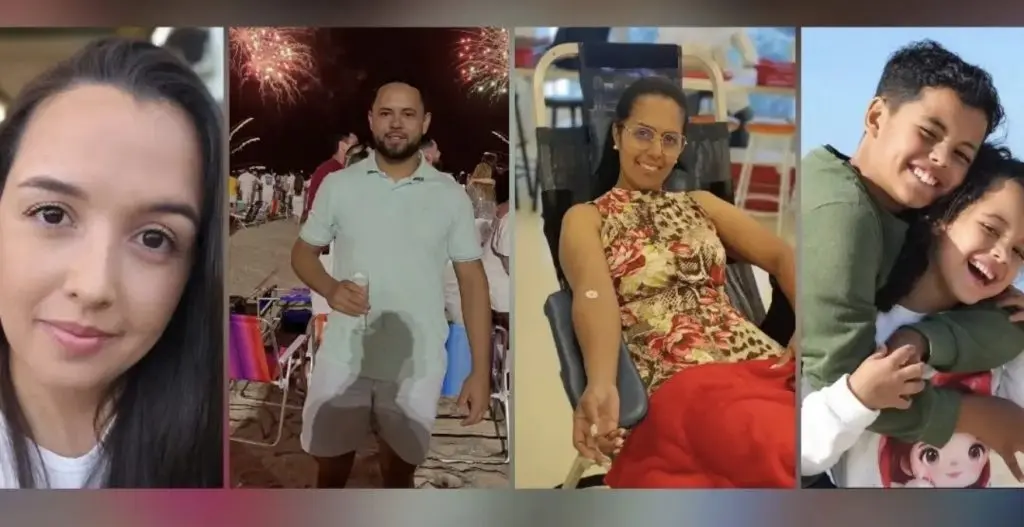Identificadas as quatro vítimas de acidente com carro de Caçador na BR-470