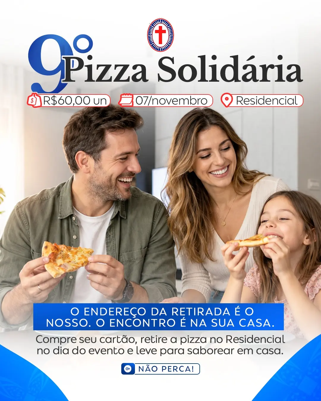 Residencial de Idosos de Erval Velho realiza a 9ª Pizza Solidária no dia 7 de novembro