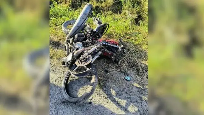 Motociclista de 36 anos morre em colisão frontal com caminhão na BR-280