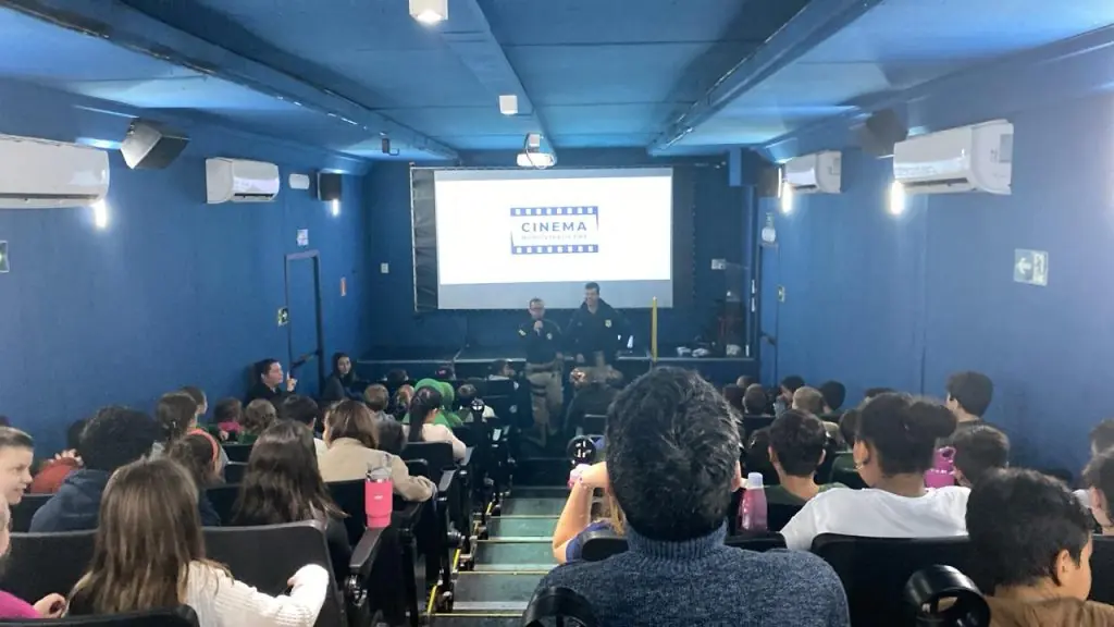PRF leva cinema rodoviário a estudantes de Joaçaba na próxima semana