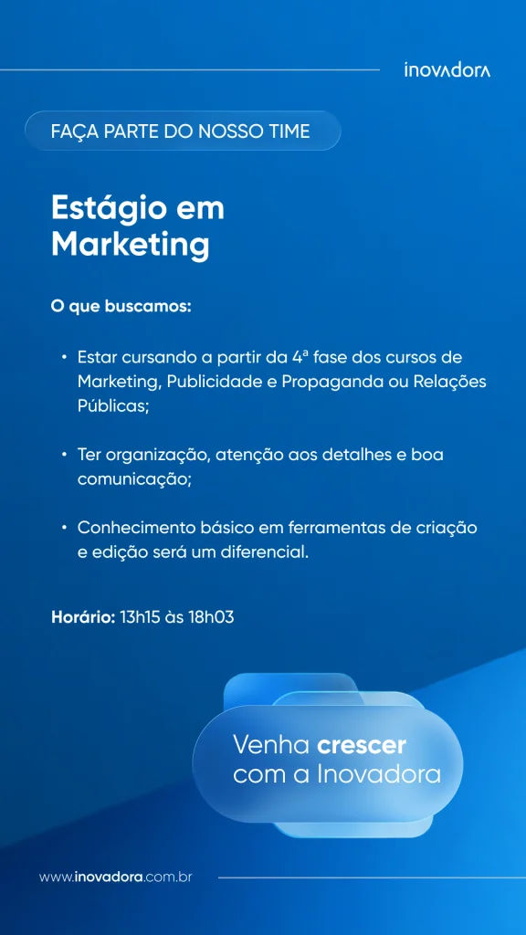 Estágio de Marketing
