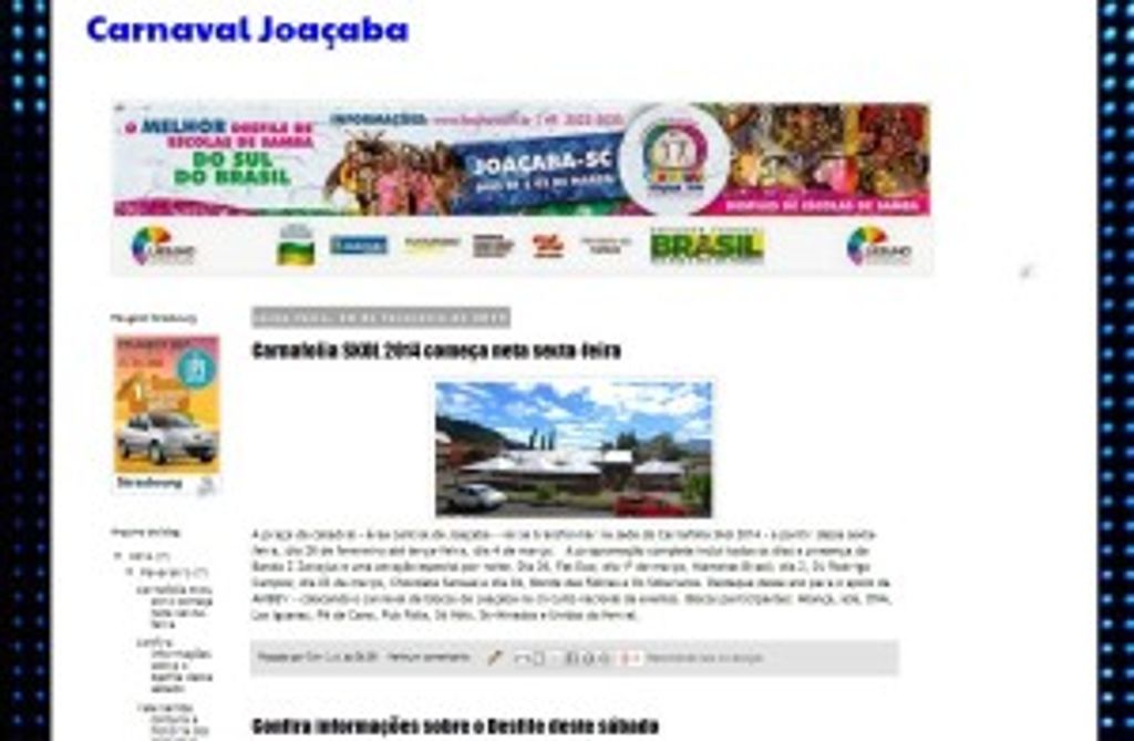 Éder Luiz.com transmitirá Desfile em Tempo Real