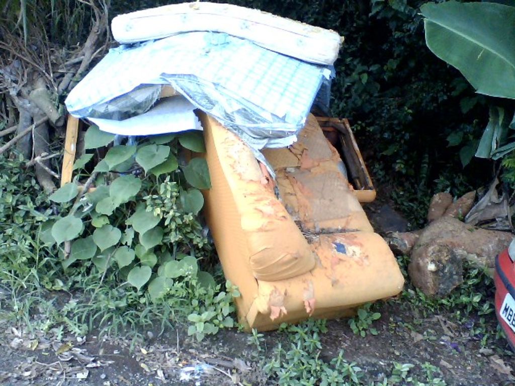 Moradores reclamam de lixo e abandono em rua