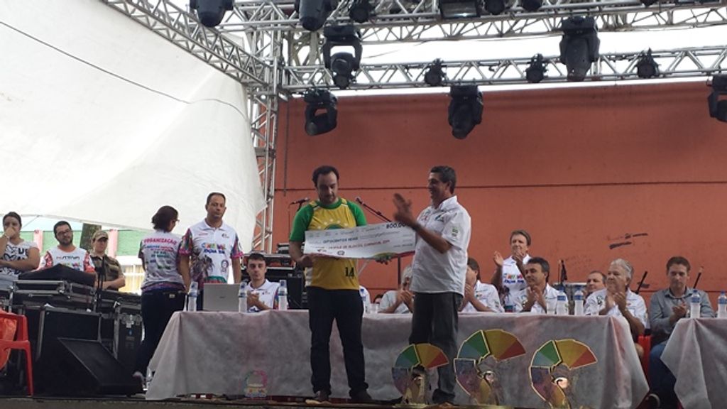 Los Iguanas vence concurso de desfile de blocos em Joaçaba