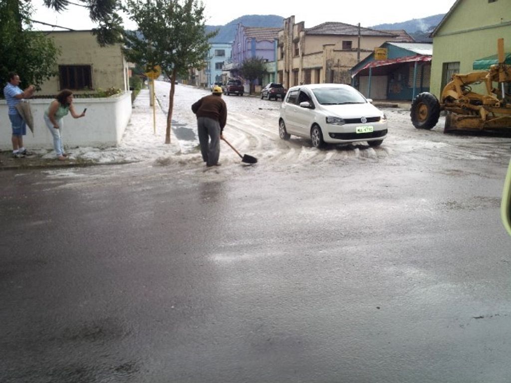 Granizo na Serra