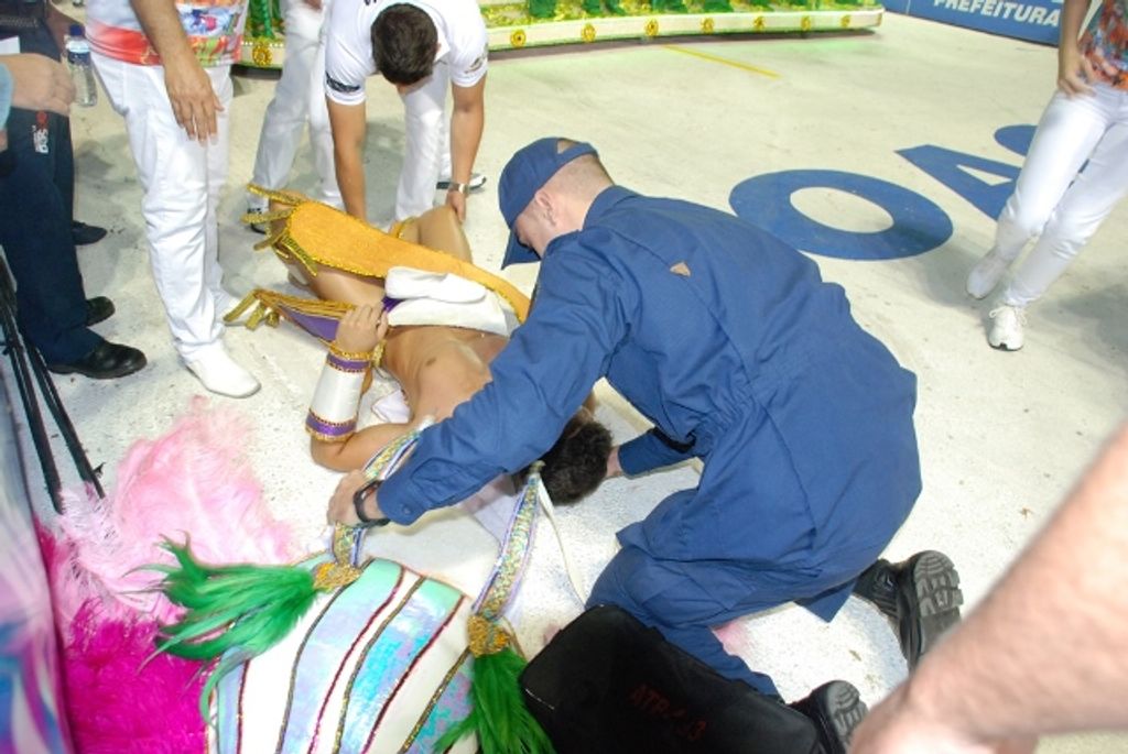 Integrante da Aliança sofre acidente