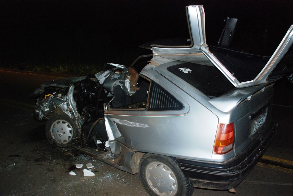 Acidente em Joaçaba deixa oito feridos