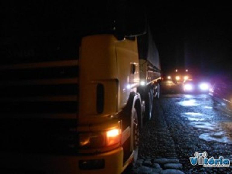 Acidente grave com carreta de Catanduvas em Videira