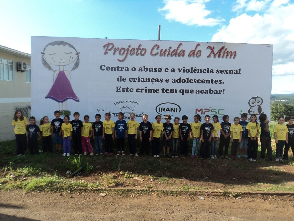 Escola de Joaçaba desenvolve ação contra o abuso sexual