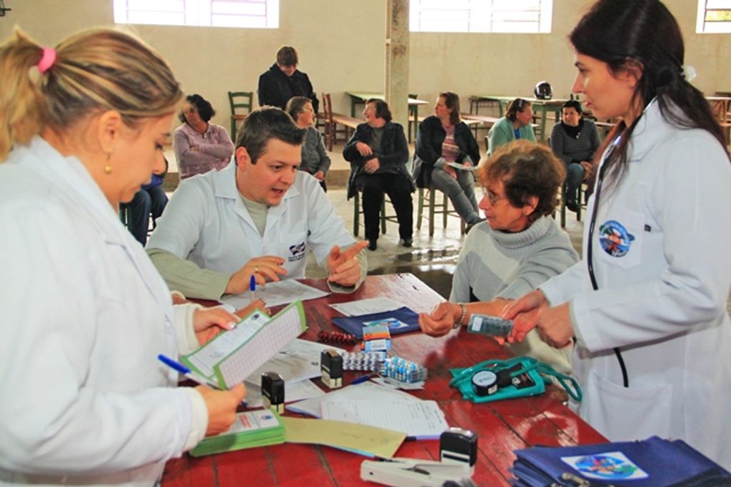 Hipertensos e diabéticos têm atendimento especial em Piratuba