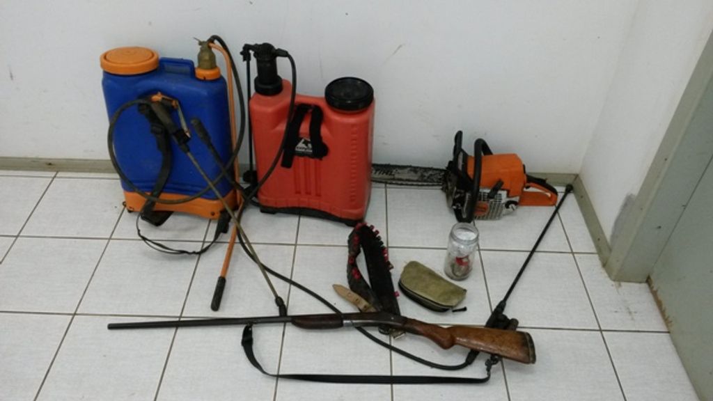 Polícia apreende espingarda e munições em Água Doce