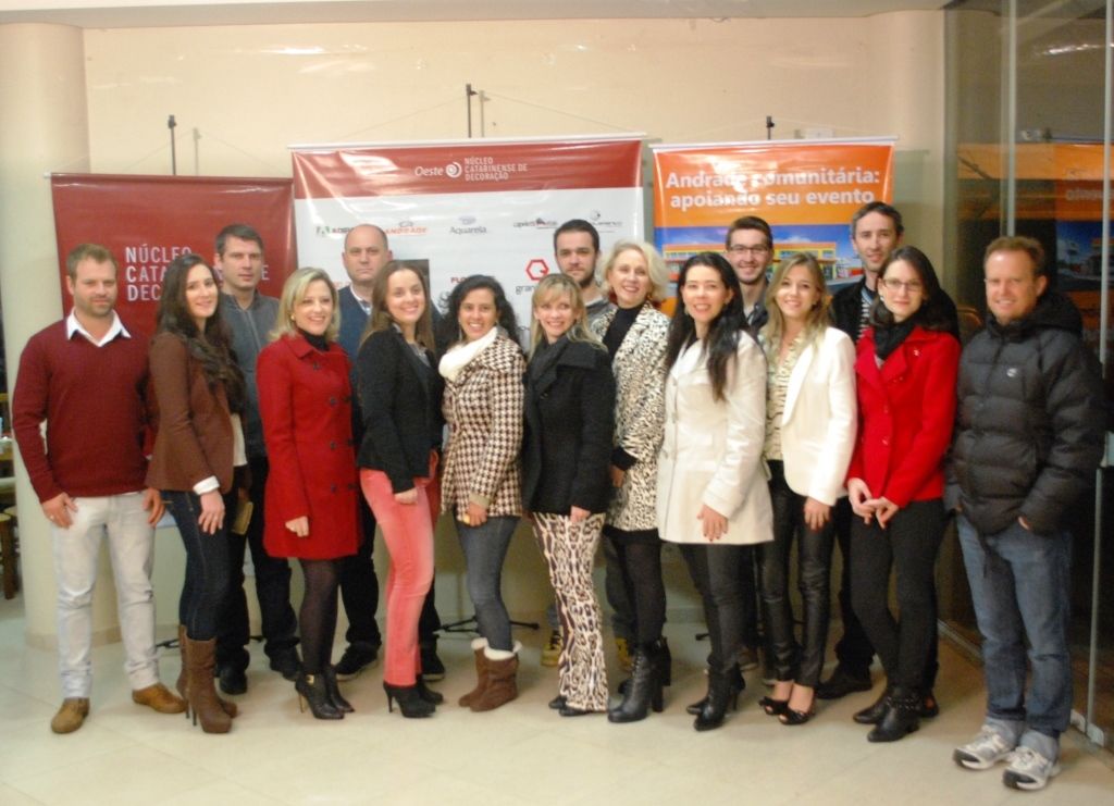 Profissionais de arquitetura e decoração se reuniram em Joaçaba