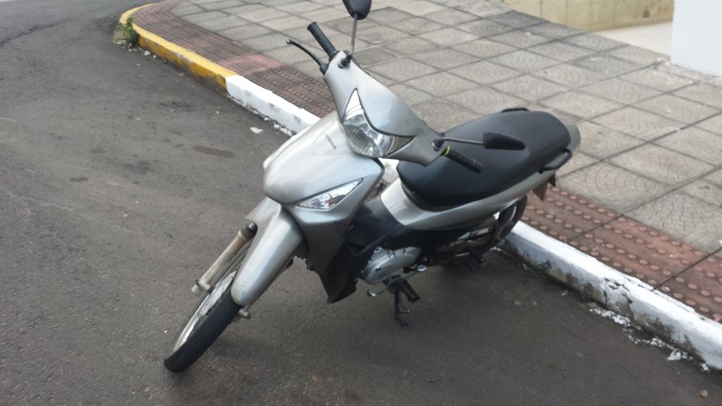 Acidente no centro de Joaçaba