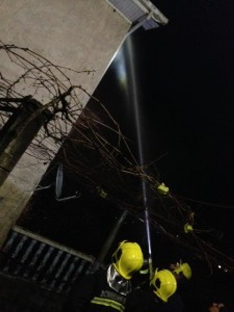 Princípio de Incêndio em Herval