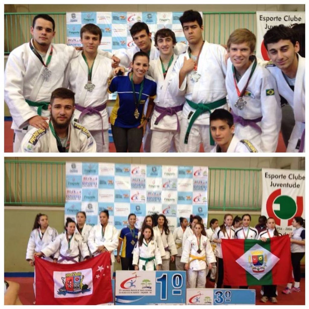 Judô feminino de Joaçaba é campeão dos Joguinhos Abertos