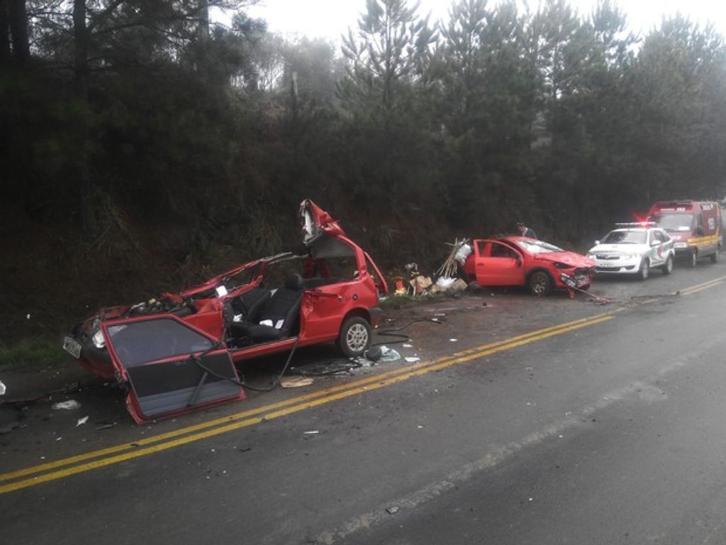 Acidente entre Monte Carlo e Fraiburgo mata uma pessoa