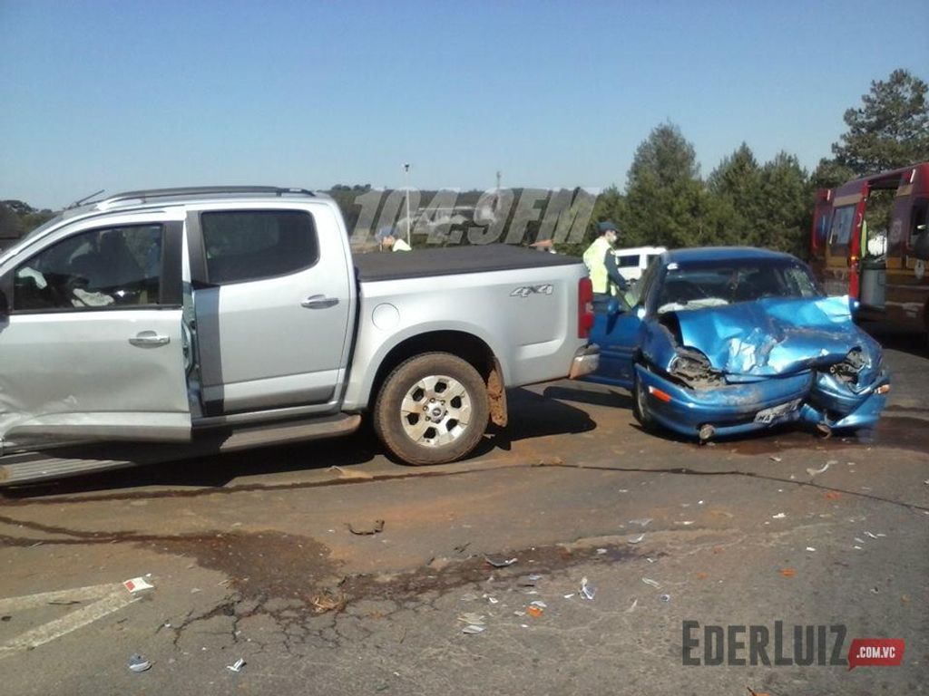 Acidentes graves em Campos Novos – Duas pessoas morreram