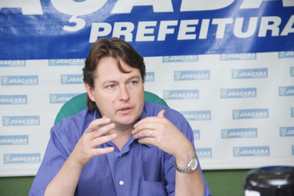 Prefeito dá boas vindas para a Udesc em Joaçaba