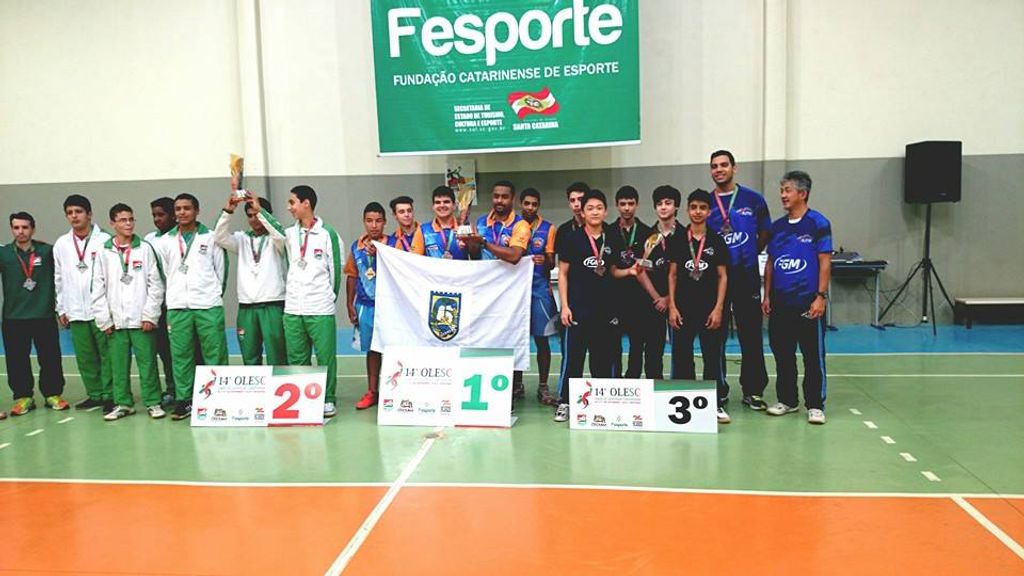 Tênis de Mesa de Joaçaba sagrou-se campeão da OLESC em Criciúma