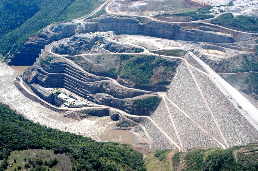 ENERCAN desmente boatos de rachaduras na barragem de Campos Novos