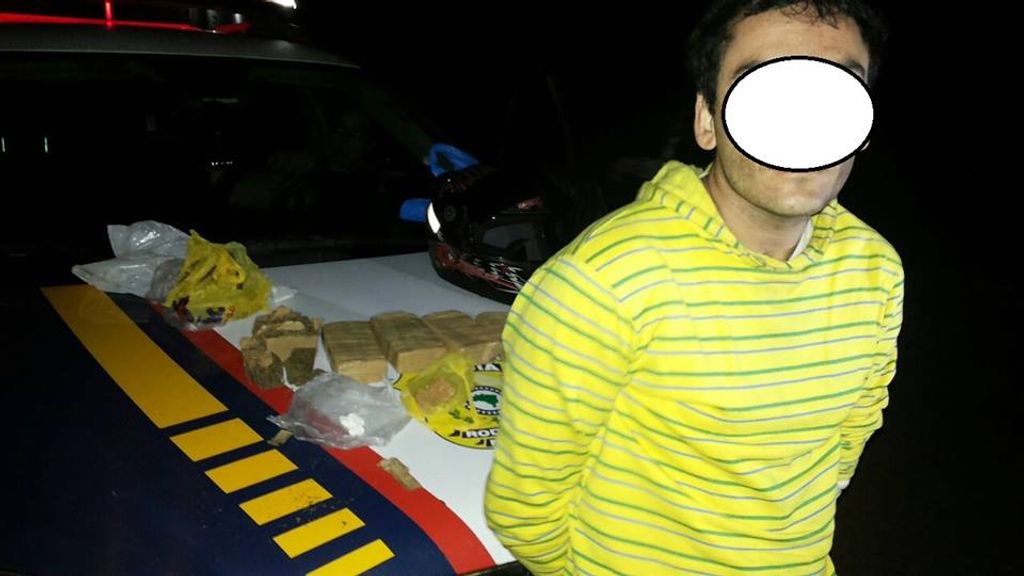 PRF e Força Nacional apreendem maconha, cocaína e crack em Joaçaba