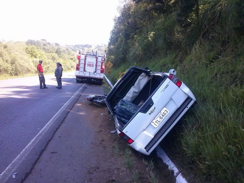 Acidente na BR-282 em Catanduvas
