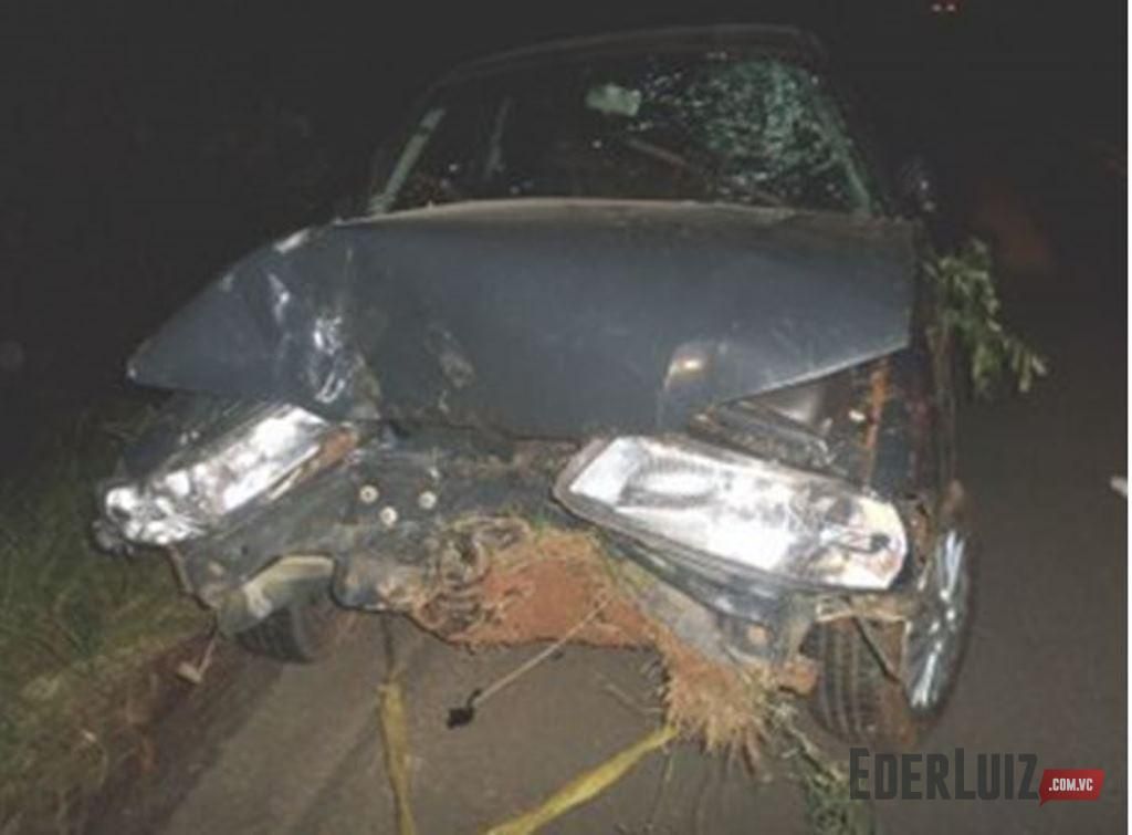 Jovem de 18 anos é preso após se envolver em acidente. Motorista de Joaçaba estava bêbado