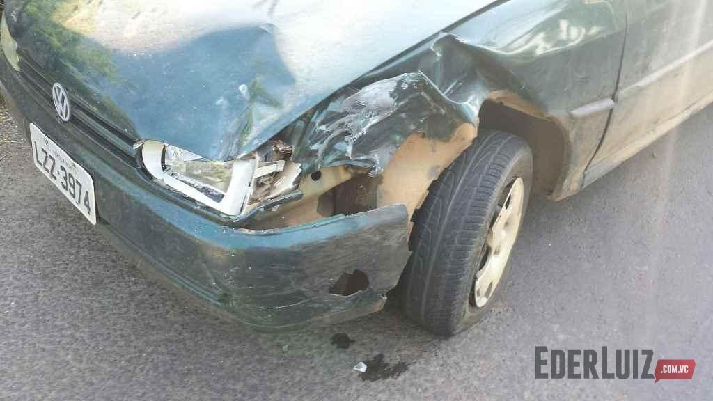 Motorista é detido após se envolver em acidente em que motociclista ficou ferido