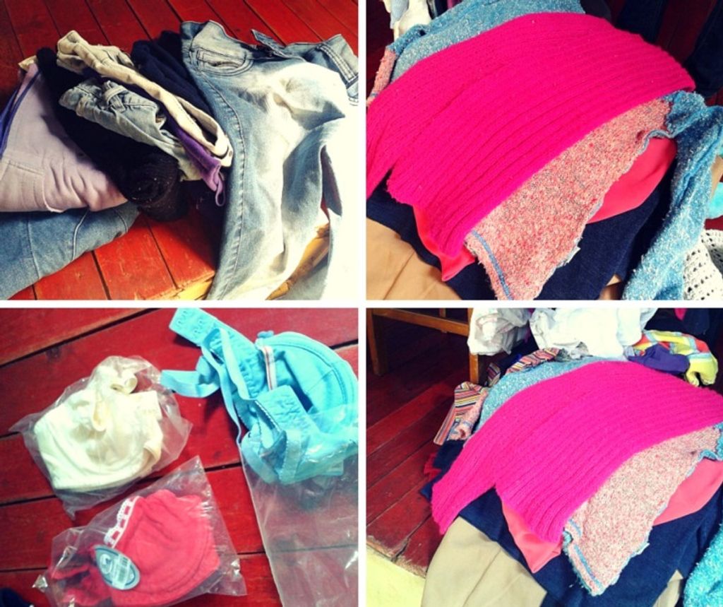 Vereadores denunciam despejo de roupas em terreno baldio por caminhão da Prefeitura