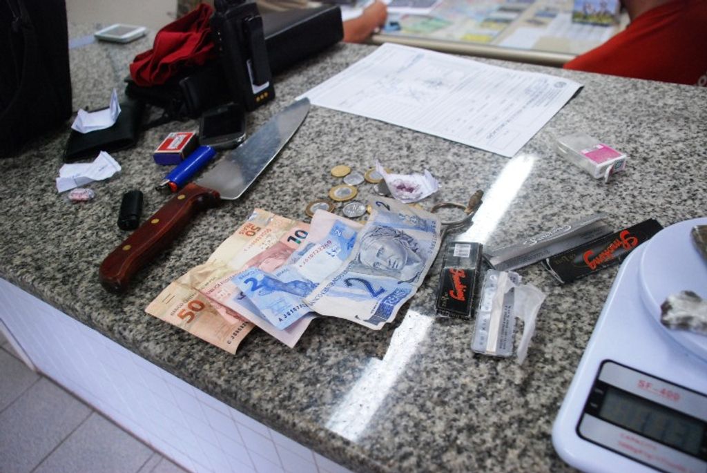 PM apreende maconha em Joaçaba