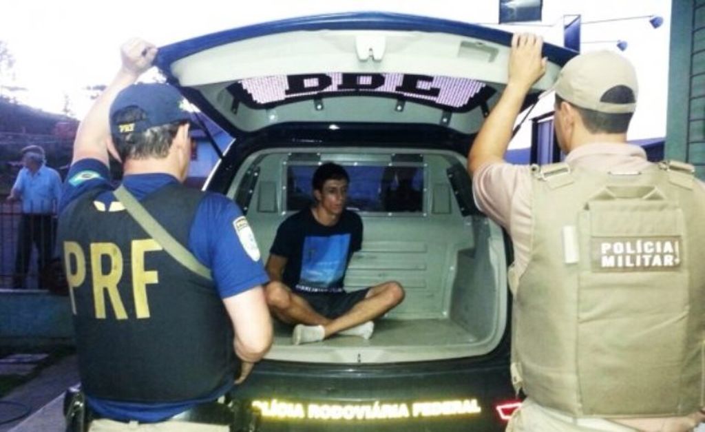 Morador de Joaçaba é preso com 350 quilos de maconha