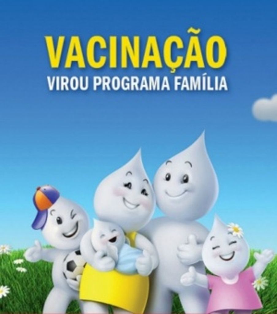 Sábado é dia ‘D’ Vacinação contra a poliomielite e o sarampo
