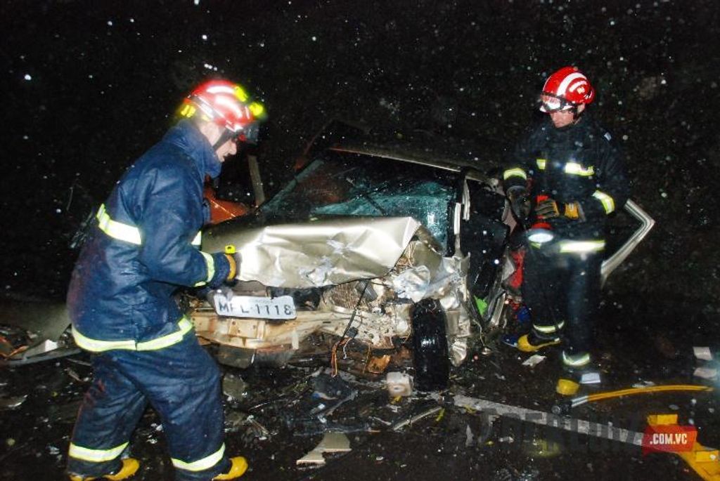 Acidente na BR-282 envolve veículo de Joaçaba e mata uma pessoa