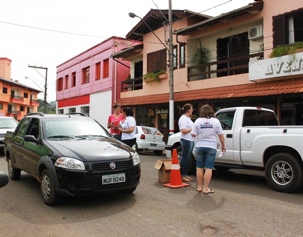Secretaria de Saúde de Piratuba faz mobilização contra a AIDS