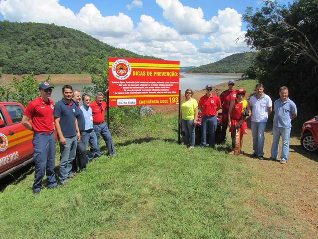 Corpo de Bombeiros lança operação no Lago da Usina de Machadinho em Piratuba