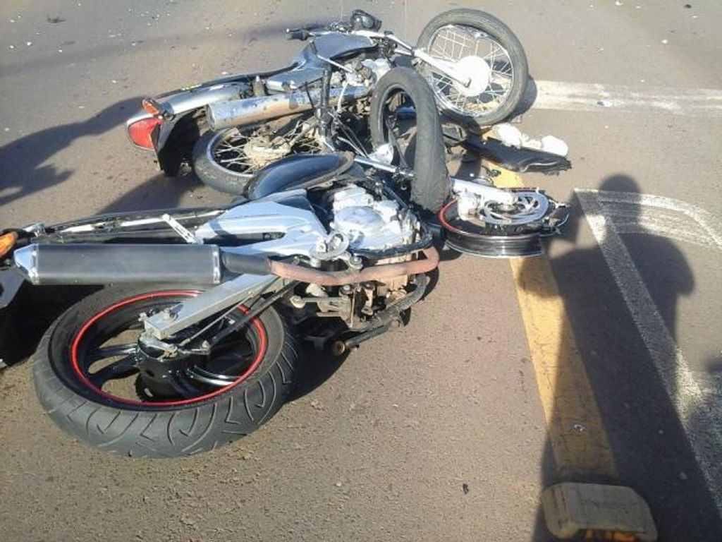 Batida entre motos mata duas pessoas em Concórdia