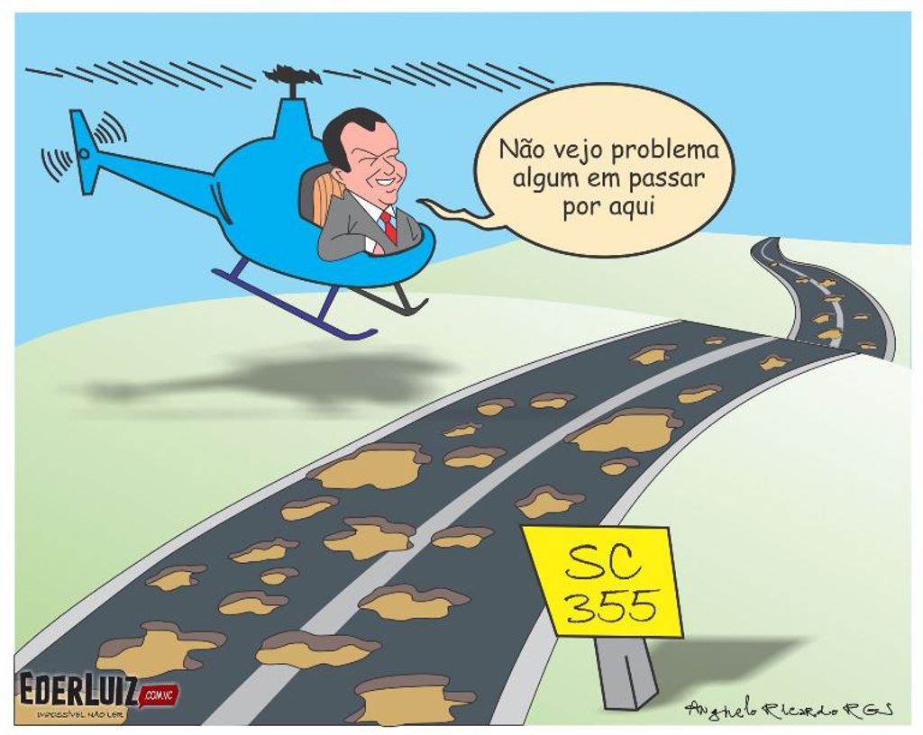 A visão dos políticos sobre a situação da SC-355