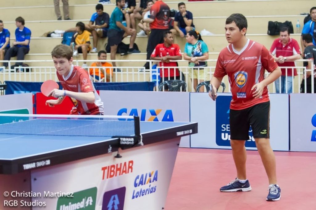 Atletas da APTM Joaçaba são convocados para a seletiva da seleção brasileira de tênis de mesa