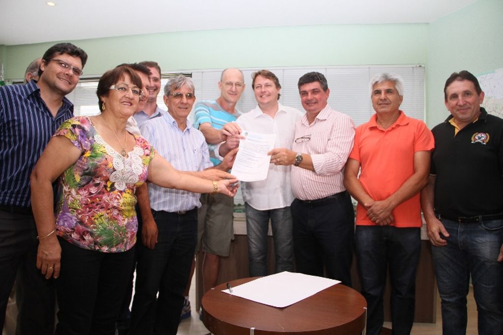 Assinada ordem de serviço de mais de 6 milhões para saneamento em Joaçaba