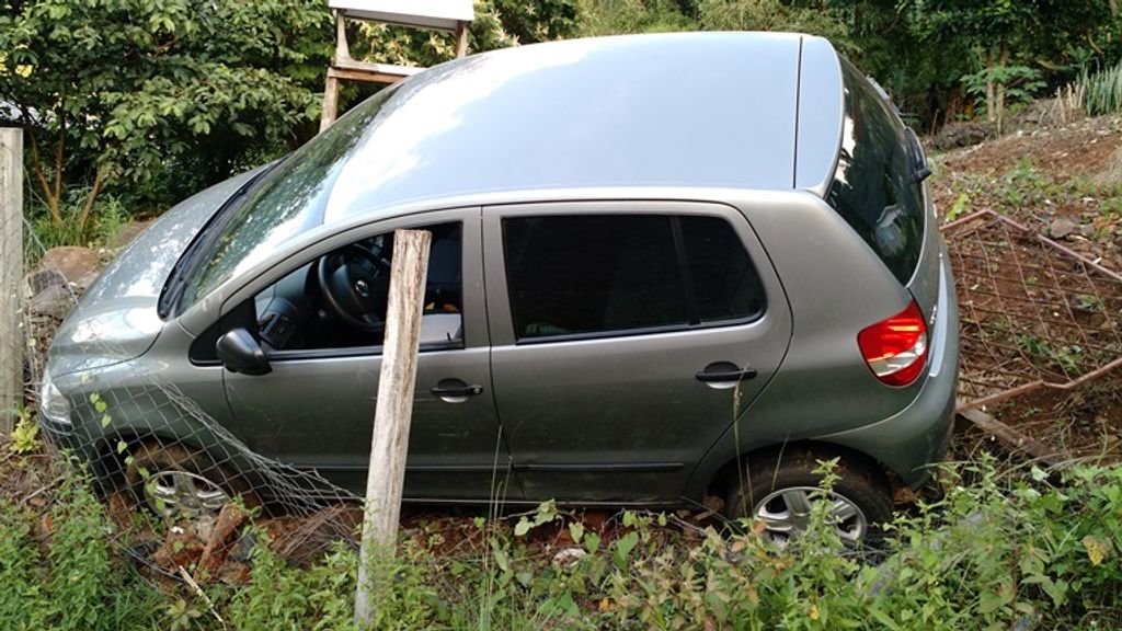 Possível falta de freio causa acidente em Herval