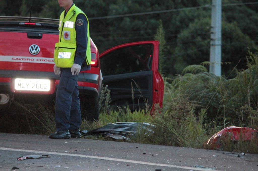Jovem morre em acidente na BR-282 em Ponte Serrada
