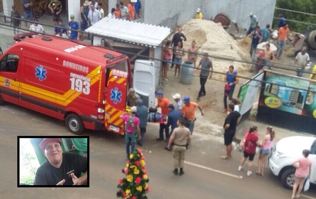 Rapaz que operava betoneira morre após levar choque elétrico