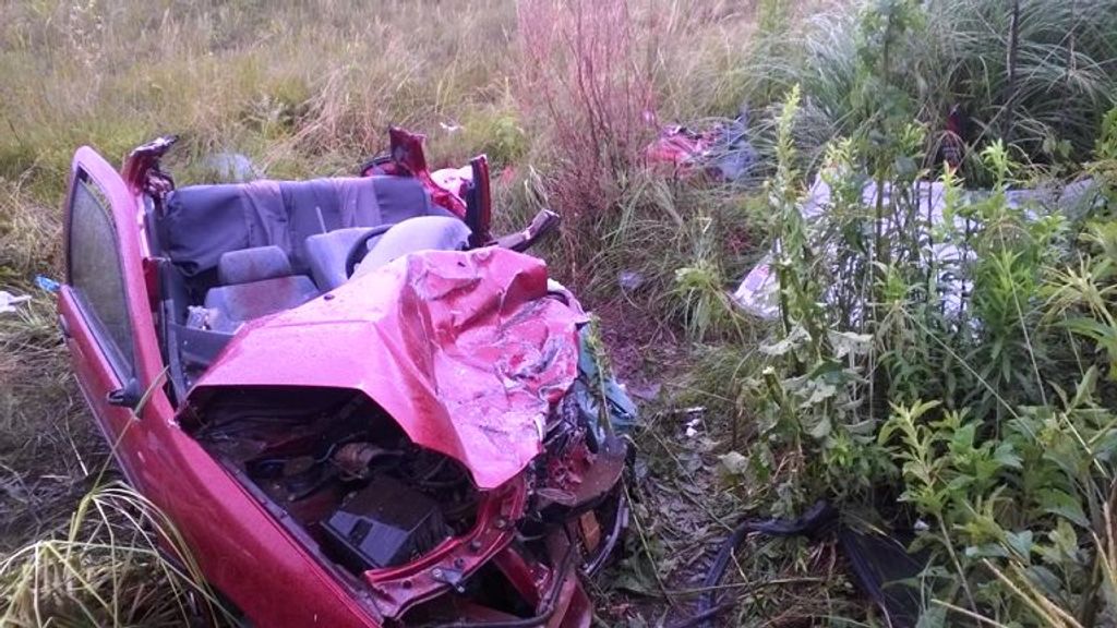Grave acidente provocou duas mortes na BR-153