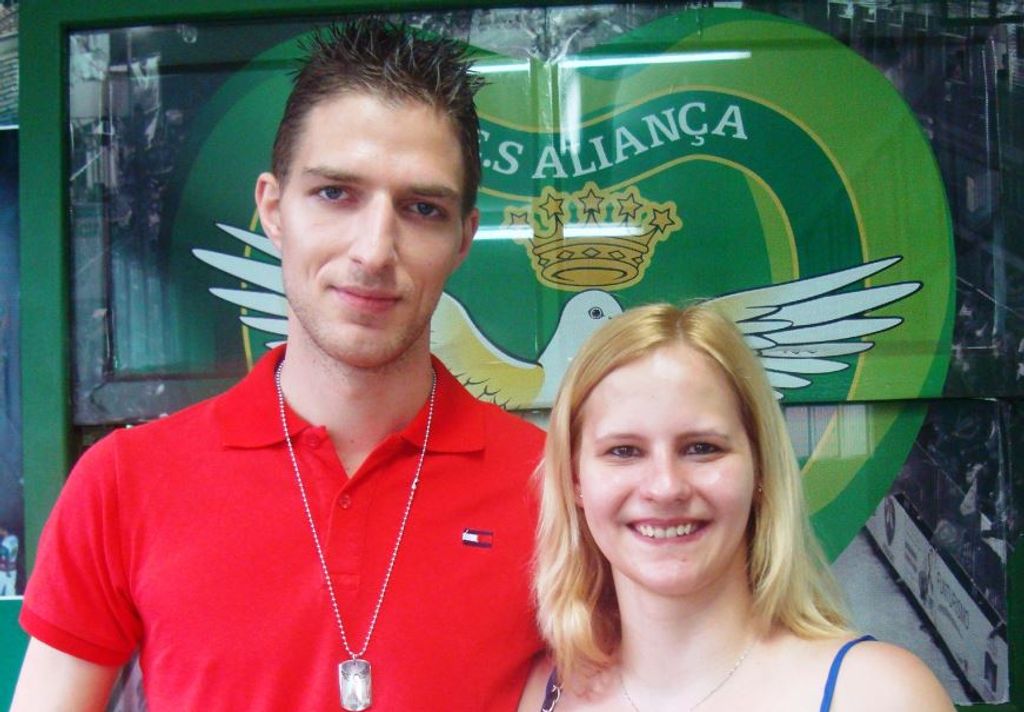 Alemães participam do desfile da Aliança