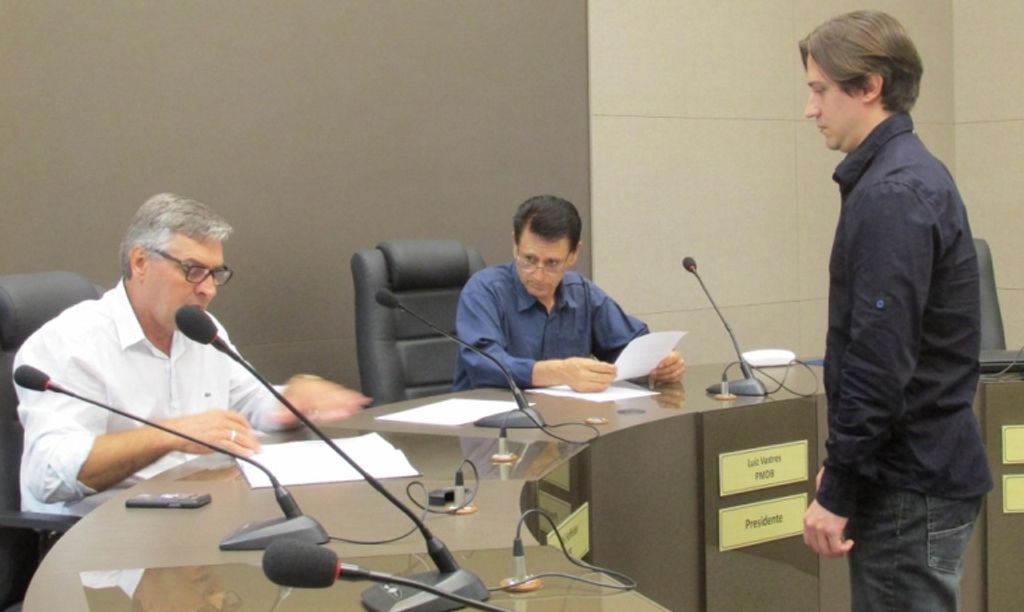 Tuti assume como vereador em Joaçaba